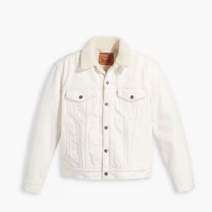 EX-BOYFRIEND SHERPA TRUCKER JACKET WOMENS